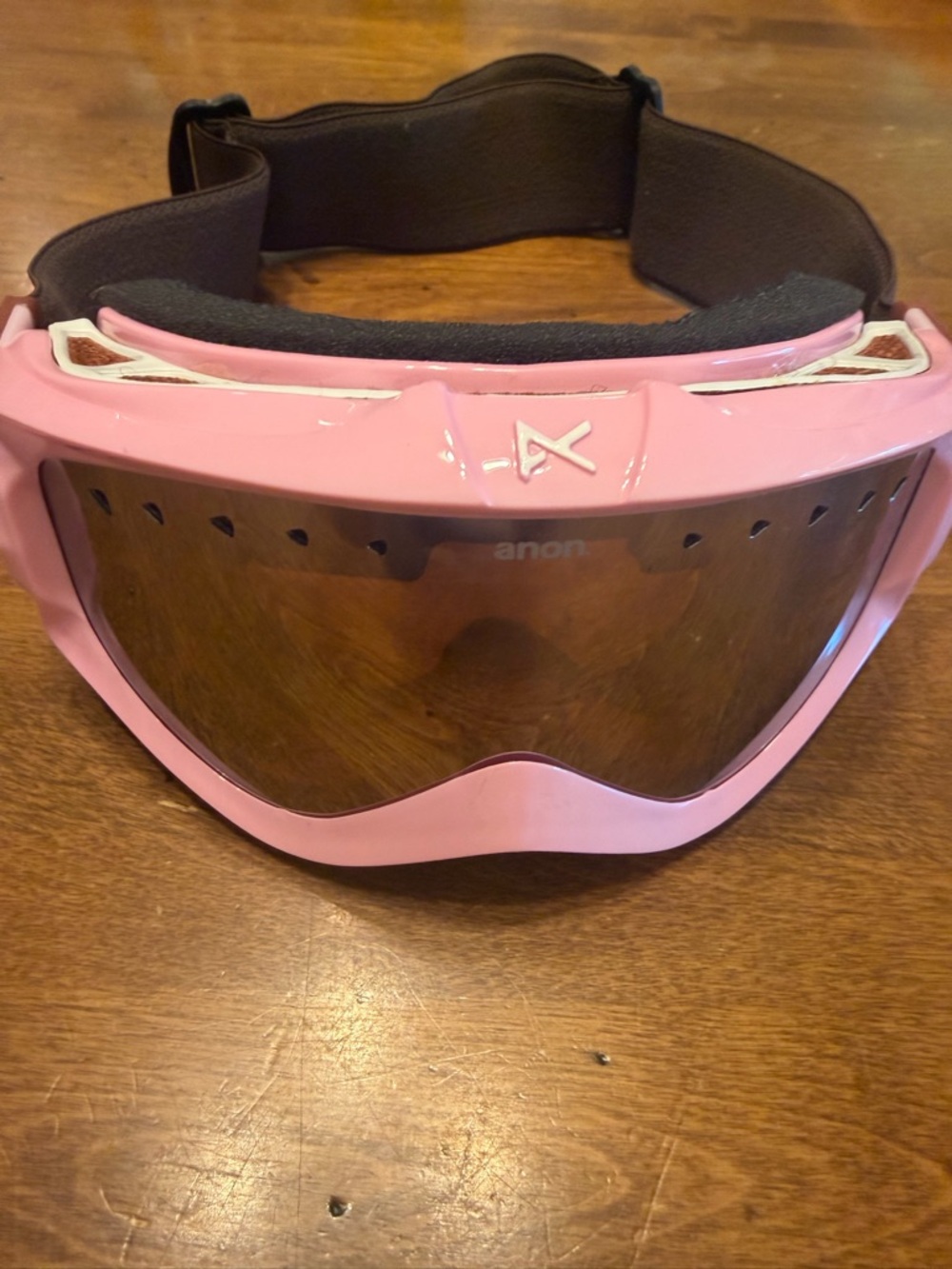 Anon Pink Snowboard/Ski Goggles with Tinted Lens
